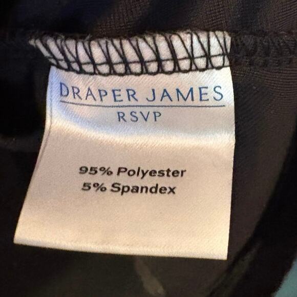 Draper James Womens Shirt Black Velvet XXL Puff Sleeve Whimsigoth Gothic Evening - Picture 10 of 11